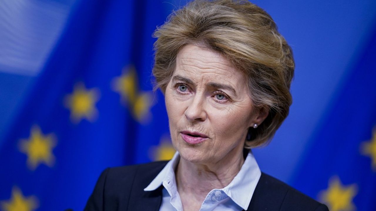 L'UE va également apporter sa garantie à huit milliards d'euros de prêts destinés à 100.000 entreprises européennes, a indiqué Ursula von der Leyen (photo).