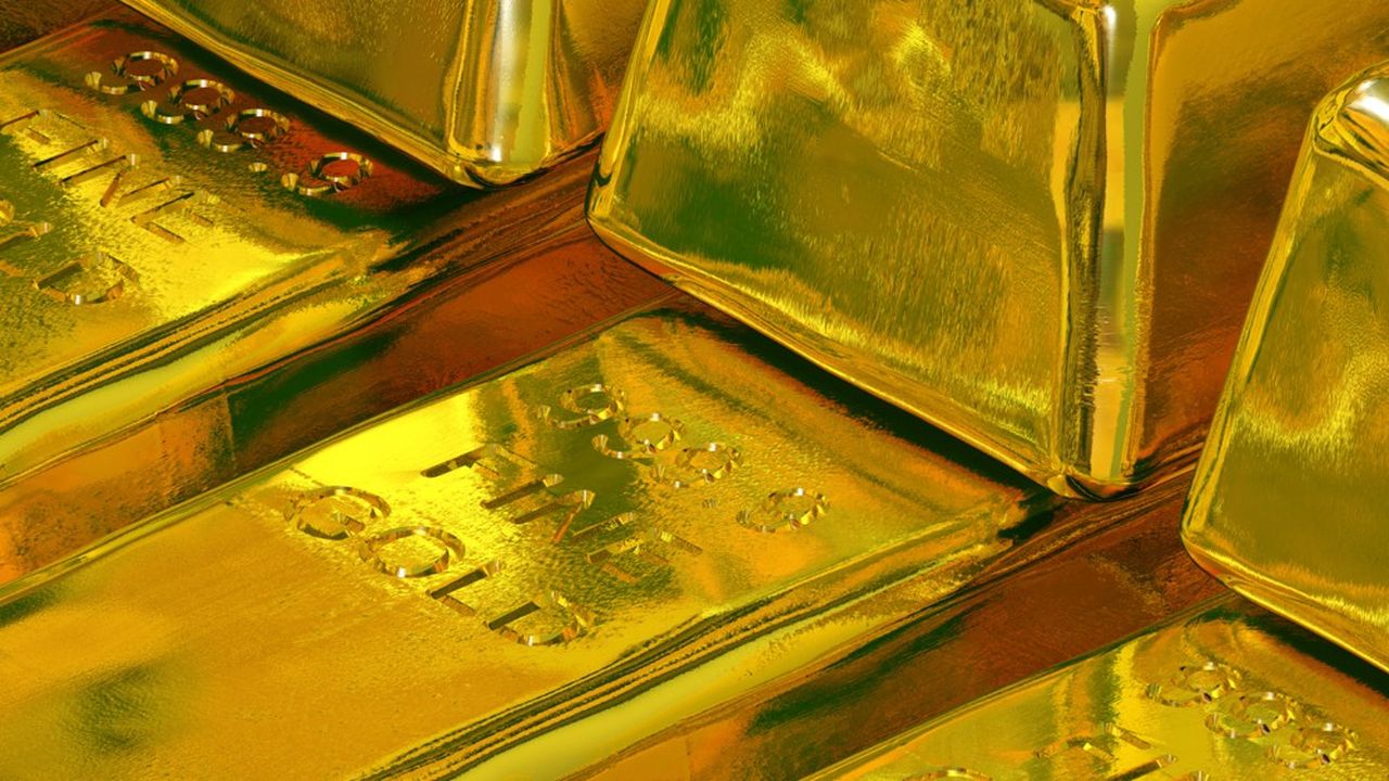 L'or a plongé de concert avec les Bourses mondiales à plusieurs reprises.