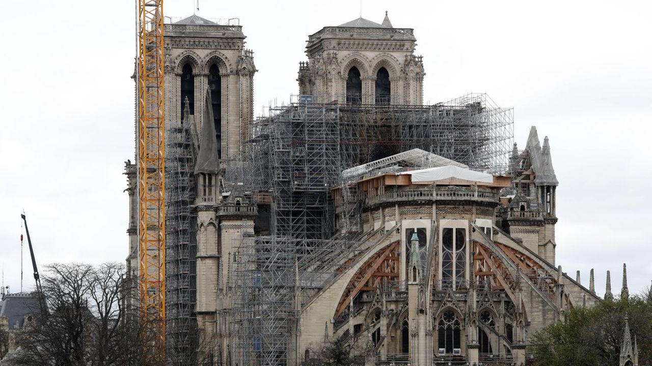 Le chantier de consolidation de l'édifice religieux devait s'achever à la fin du premier semestre, selon les plans initiaux.