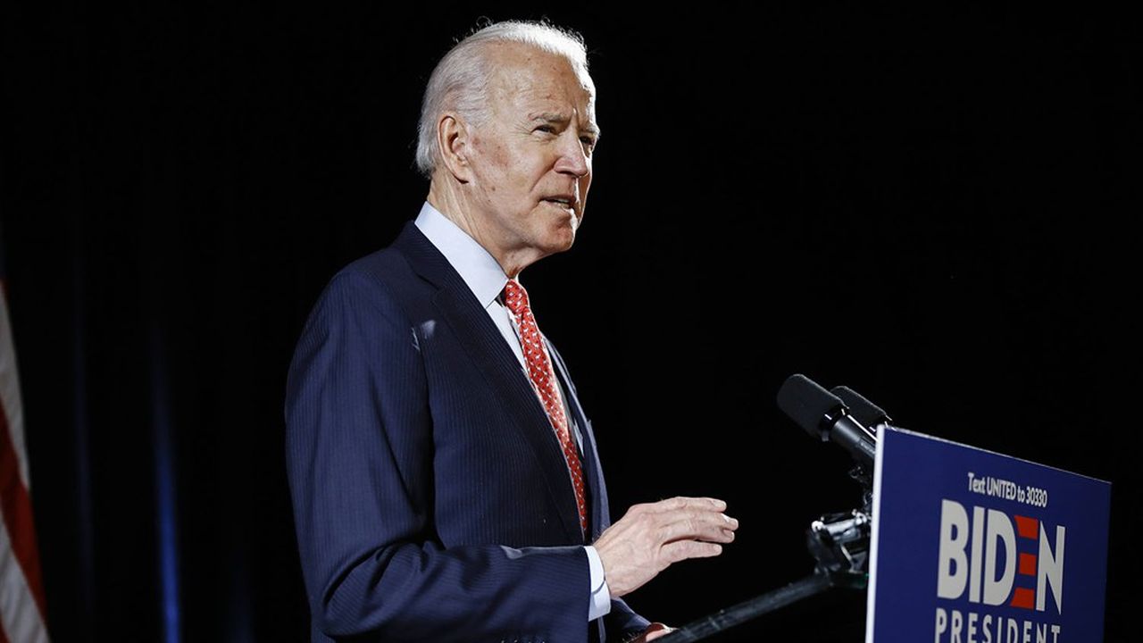 Le candidat démocrate à la Maison Blanche Joe Biden a proposé de conditionner les aides économiques à la promesse des entreprises de ne pas racheter d'actions.