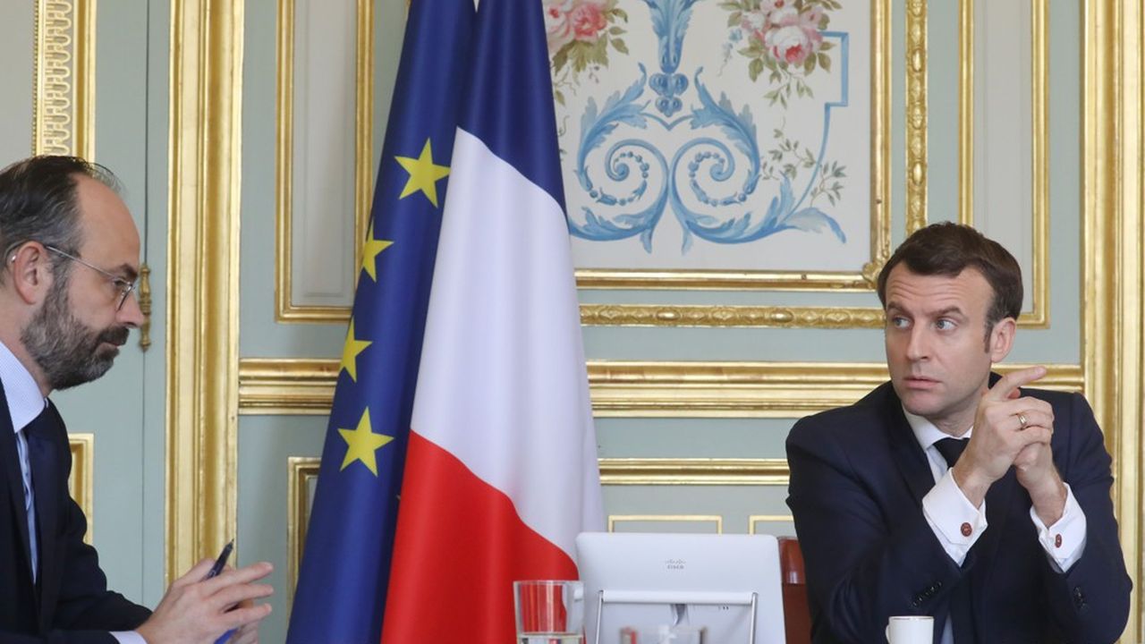 Edouard Philippe et Emmanuel Macron.
