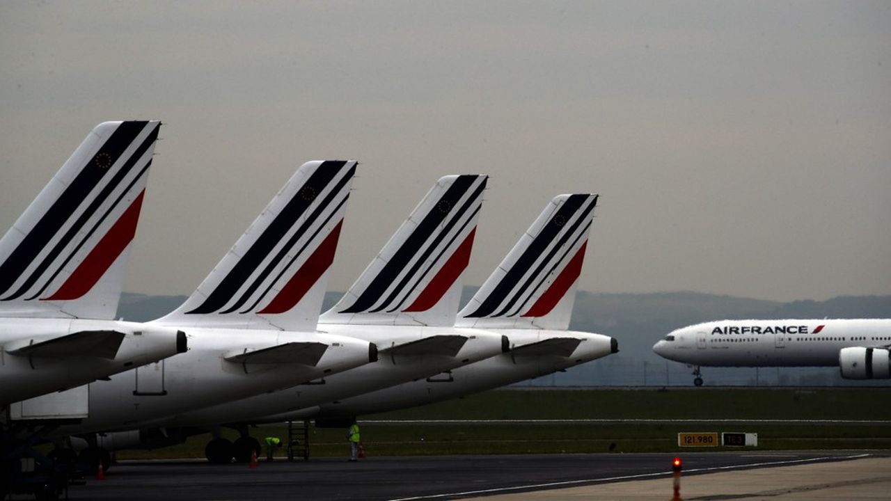 A l'instar d'Air France, les compagnies aériennes françaises ont déjà dû clouer au sol la quasi-totalité de leurs avions.