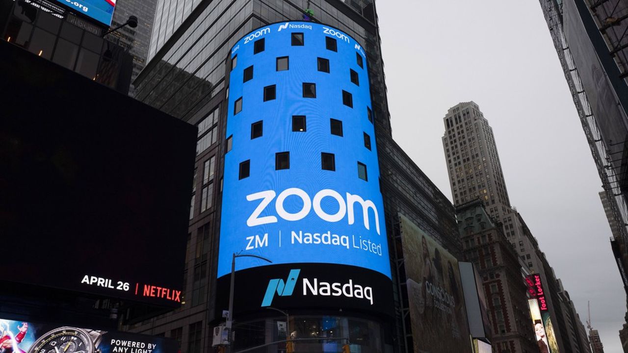 Zoom a fait son entrée à Wall Street en avril 2019.
