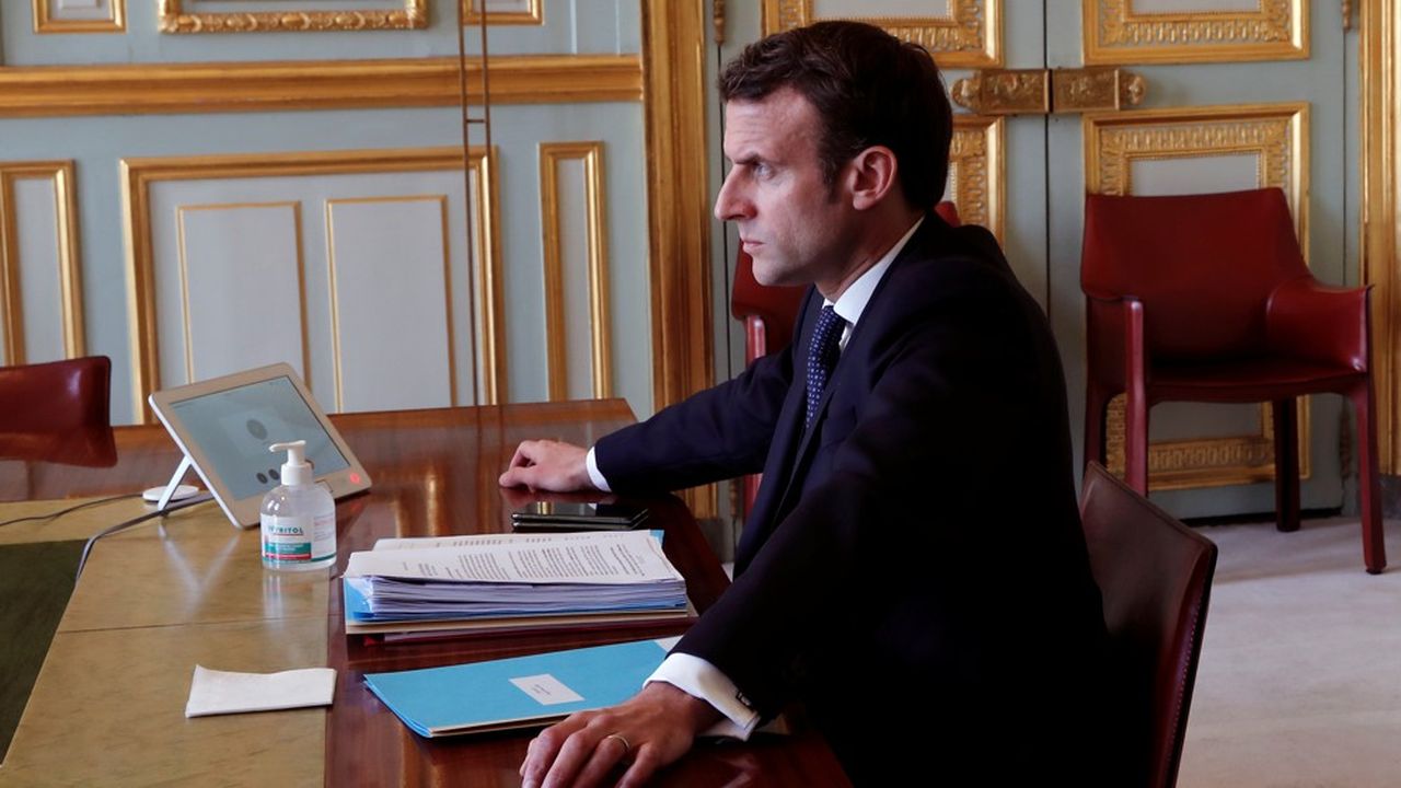 Le président de la République, Emmanuel Macron.