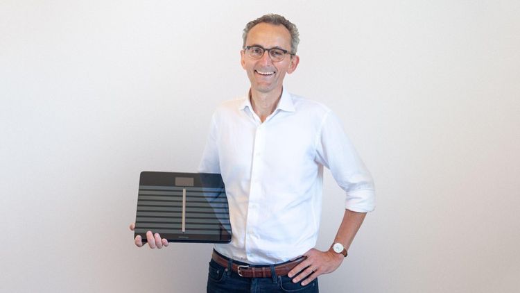 Eric Carreel, le président et cofondateur de la société Withings, qu'il a cédée à Nokia en mai 2016 puis reprise en main en juin 2018.