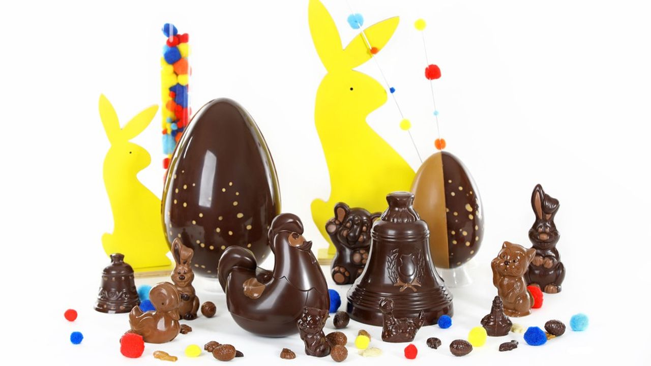 La Chocolaterie de Puyricard, qui depuis le confinement poursuivait ses ventes sur Internet, a rouvert ses boutiques du 1er au 12 avril pour permettre aux clients d'acheter leurs oeufs de Pâques.