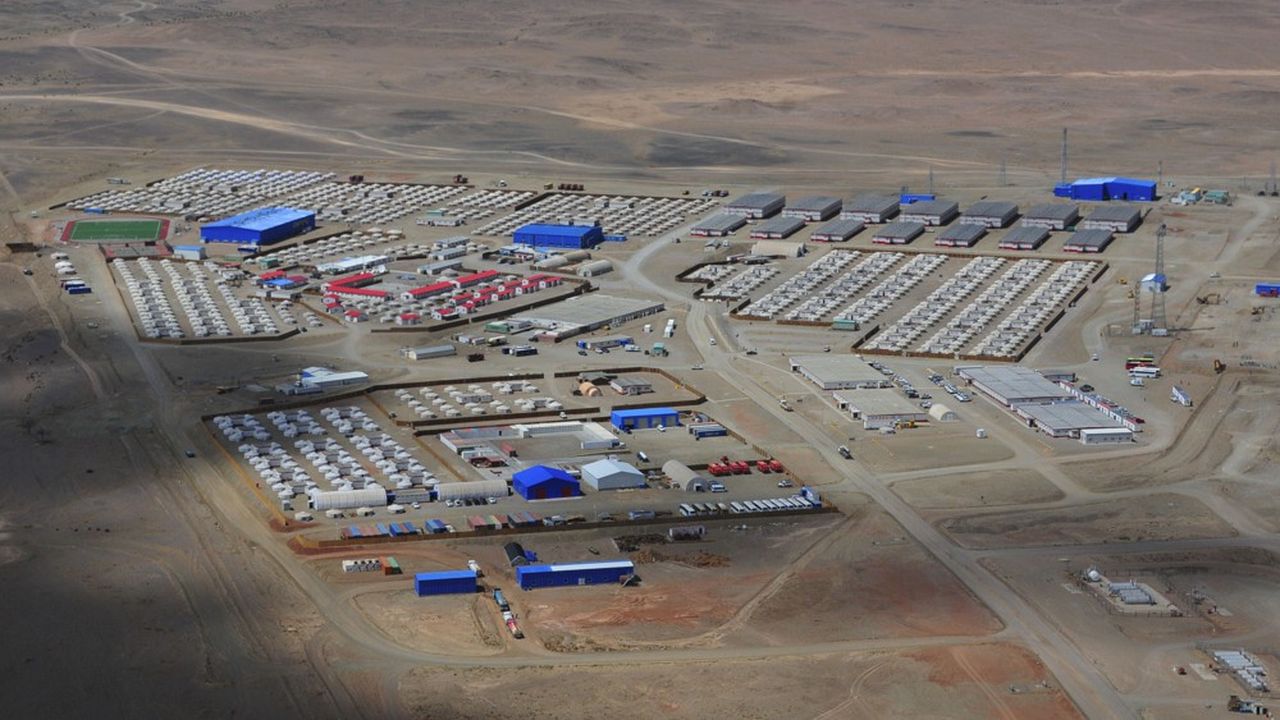 Base de vie de CIS en Mongolie pour Rio Tinto.