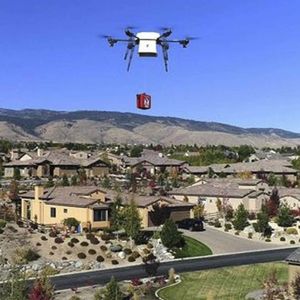 Des expérimentations ont eu lieu dans plusieurs régions des Etats-Unis, comme ici dans le Nevada, mais l'utilisation des drones reste très encadrée.