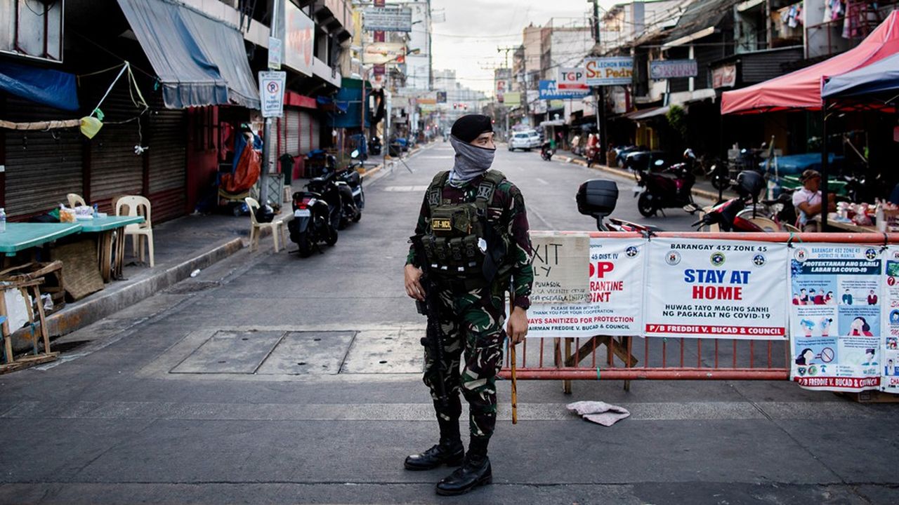 Aux Philippines, aucune mesure d'assouplissement du confinement n'est à espérer avant le 15 mai, selon la présidence.