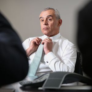 Pascal Blanque, directeur des investissements d'Amundi, dans son bureau