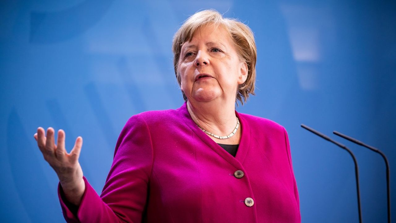 « Un long combat nous attend encore avec le virus », a prévenu Angela Merkel mercredi en annonçant des nouvelles mesures d'assouplissement du confinement. Michel Kappeler/Pool via REUTERS