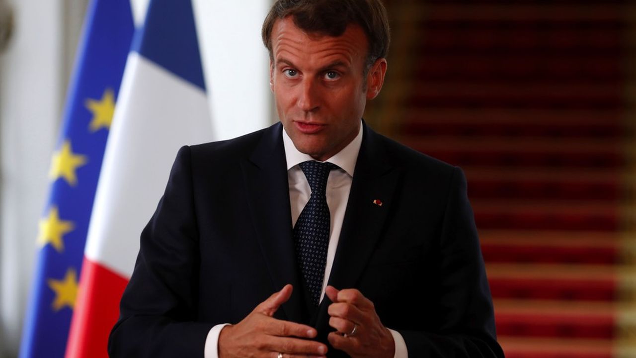 Emmanuel Macron a tenu à annoncer lui-même l'année blanche accordée aux intermittents.