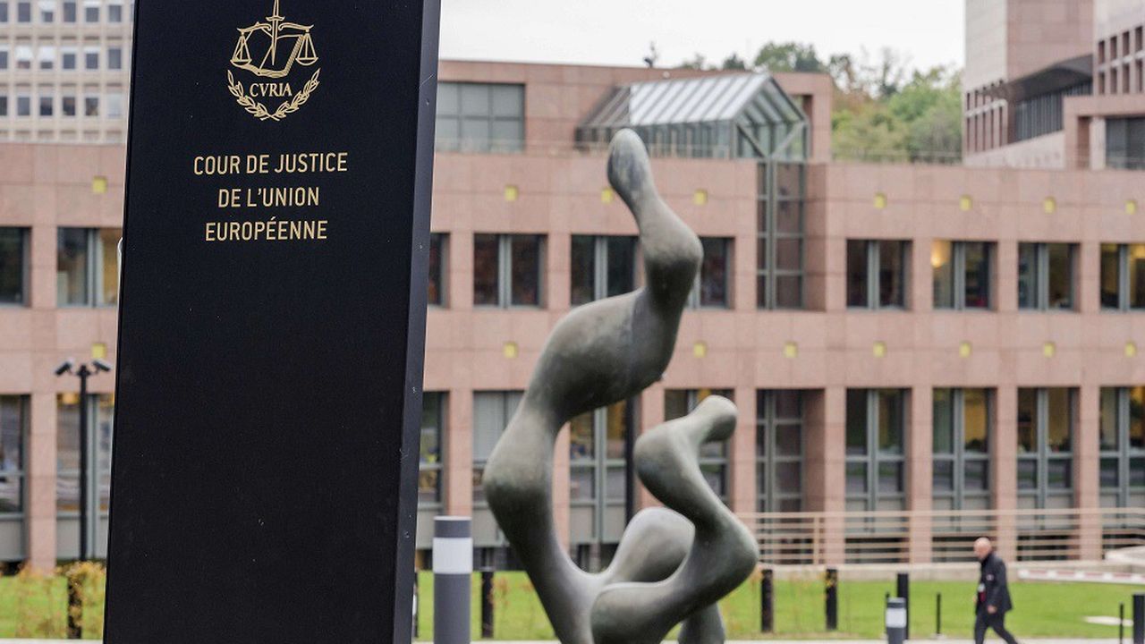 La Cour de justice de l'Union européenne (CJUE) au Luxembourg.