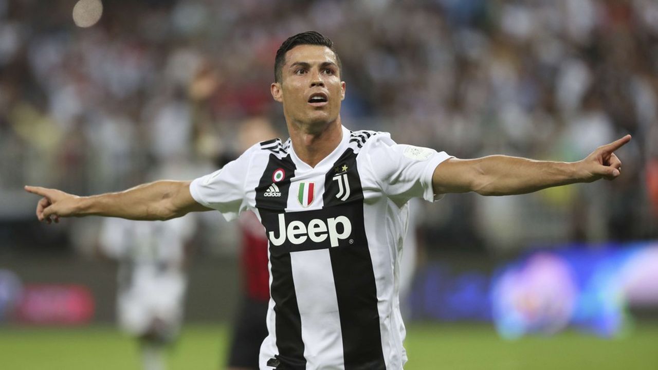 Cristiano Ronaldo évolue en club sous les couleurs de la Juventus de Turin
