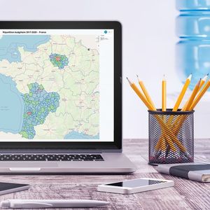 Géovenis est la solution de data visualisation géographique d'Invenis, qui permet de représenter simplement des informations et des prédictions sur une carte.