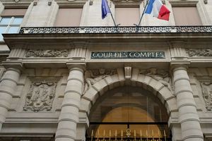 Le siège de la cour des comptes, à Paris.