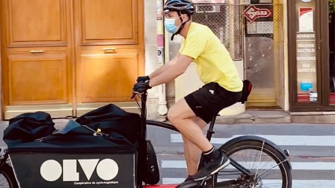 La société Olvo a été choisie par la Maison Ducasse pour livrer en vélos cargos électriques ses plats « Ducasse chez moi ».
