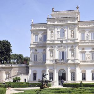 Villa Doria Pamphili et le casino del Bel Respiro, où se tiendront les Etats généraux voulus par Giuseppe Conte à Rome samedi.