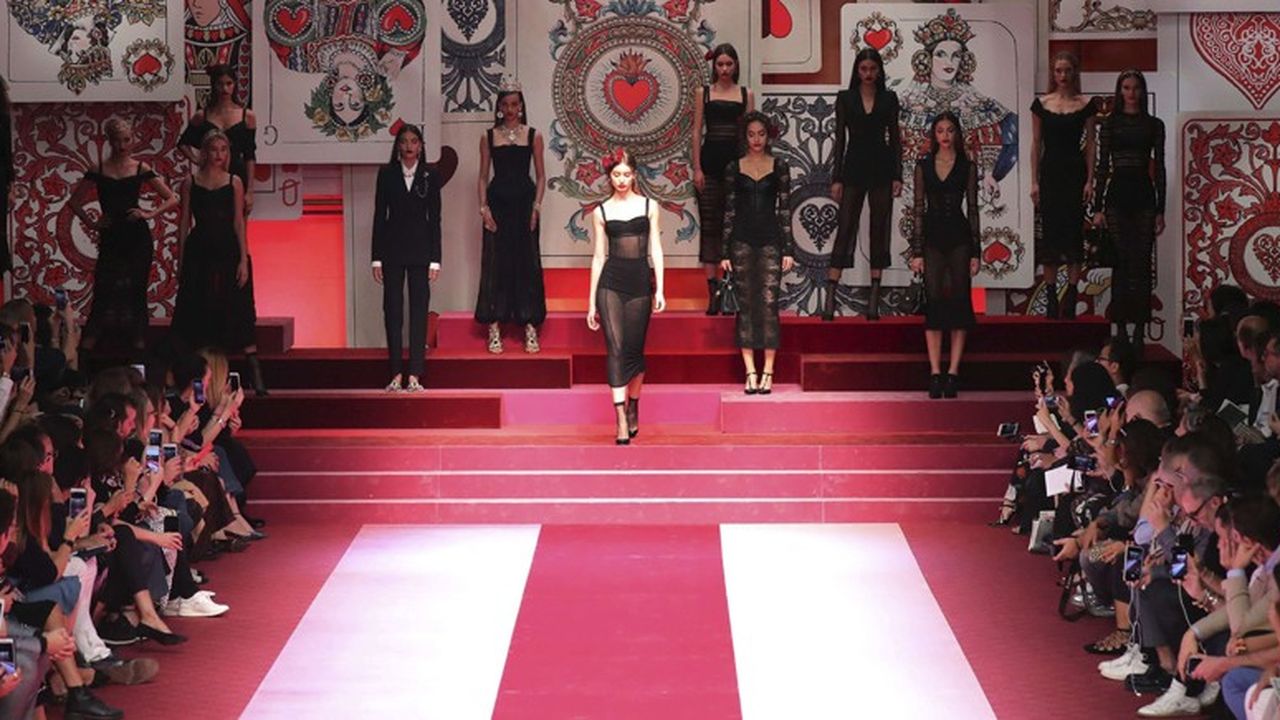 Fashion Week Printemps-Été 2018 : la joie de Dolce & Gabbana