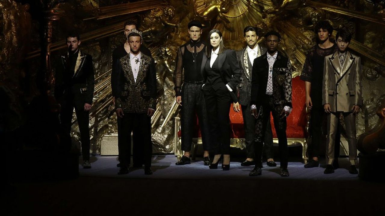 Fashion Week Homme Printemps-Eté 2019 : la grande famille de Dolce & Gabbana