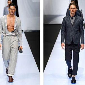 Fashion Week Homme Printemps-Eté 2019 : l'élégance de Giorgio Armani