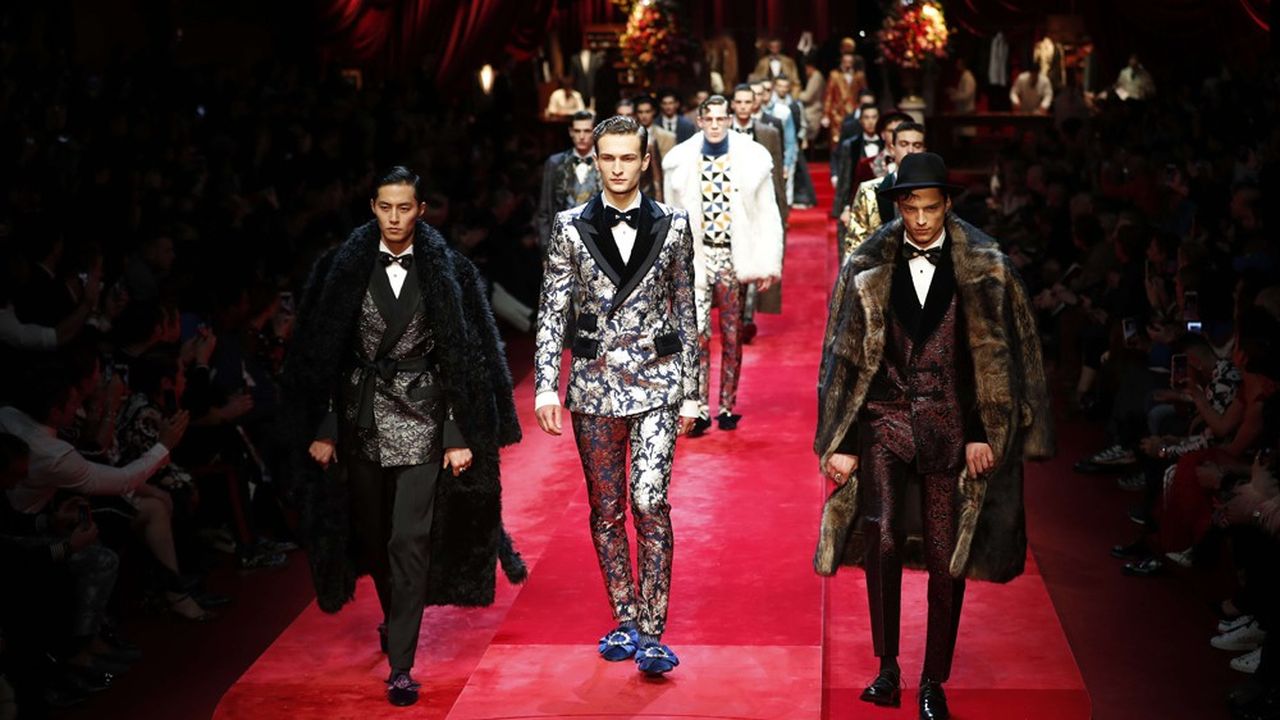Fashion Week Homme Hiver 2019 : eleganza chez Dolce & Gabbana