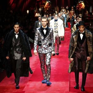 Fashion Week Homme Hiver 2019 : eleganza chez Dolce & Gabbana