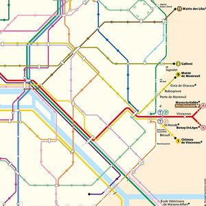 À Paris, le métro le plus dense du monde