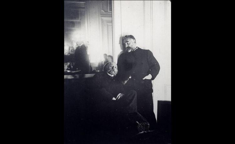 Photographie avec Mallarmé et Renoir 