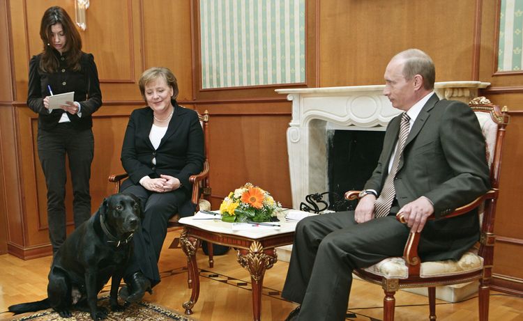 21 janvier 2007, le sang froid face à Poutine