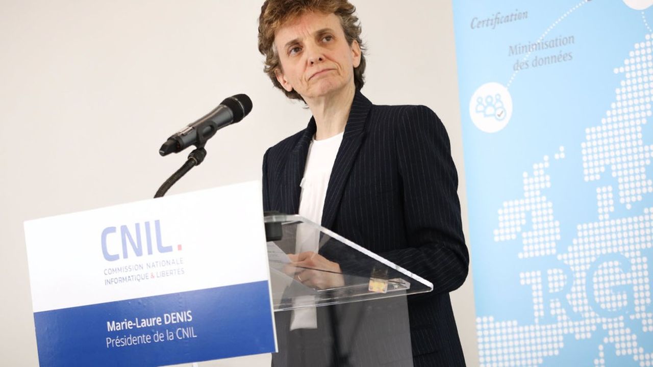 Marie-Laure Denis, nouvelle présidente de la CNIL.