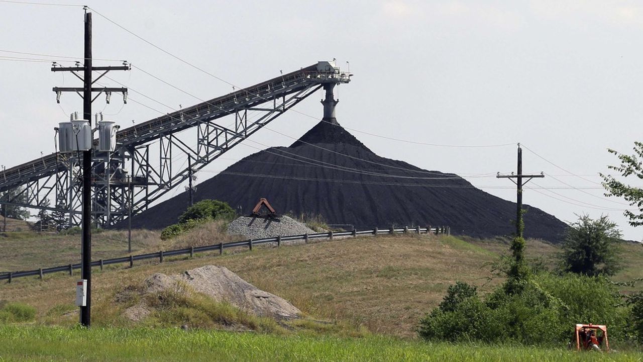 Une mine de charbon dans le Texas.