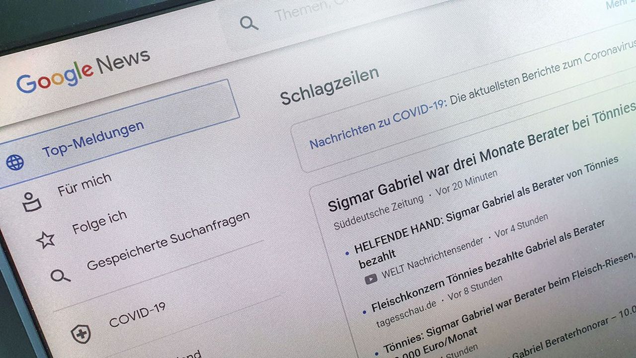Les médias allemands ayant signé avec Google pourront disposer de minipages d'accueil sous forme de boîtes installées sur celles de Google Actualités et Google Discover.
