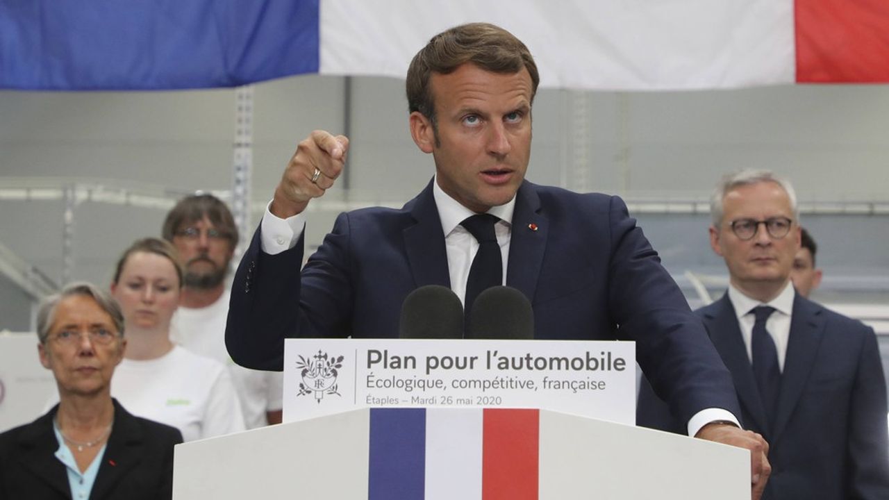 Le plan de soutien à la filière, annoncé par Emmanuel Macron le 16 mai, prévoyait notamment une enveloppe de 150 millions d'euros pour des projets de R & D dédiés à la mobilité propre.