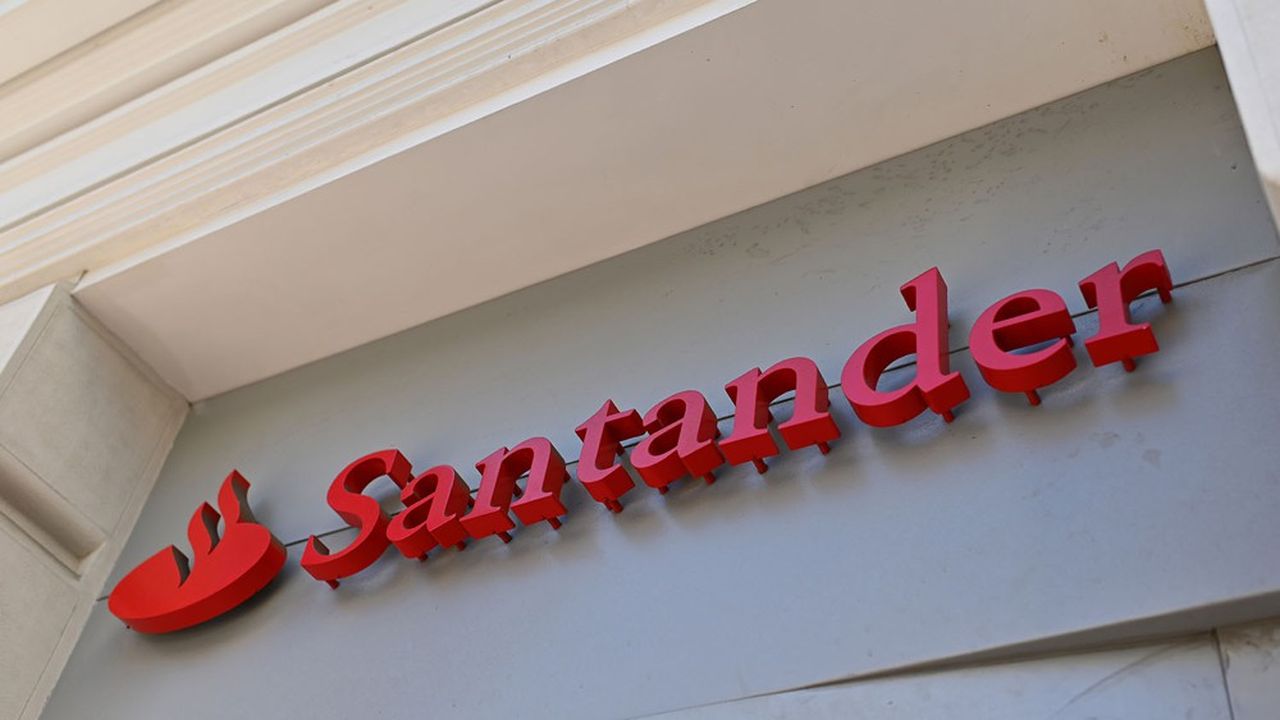 Santander est la deuxième capitalisation bancaire de la zone euro.