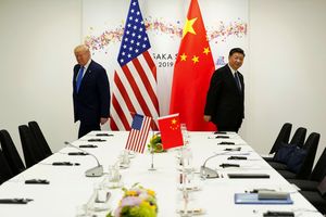 Donald Trump et Xi Jinping se sont rencontrés lors du G20 à Osaka, au Japon, le 29 juin 2019.
