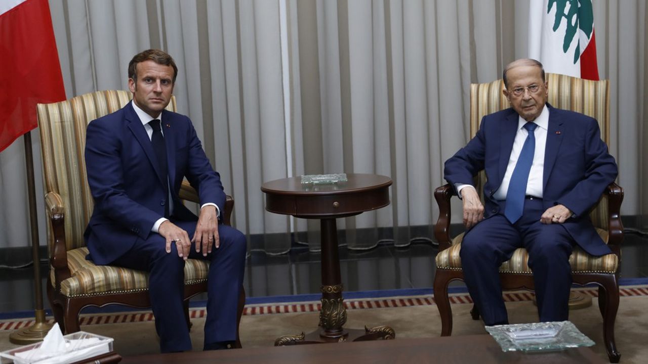 Au Liban, Macron apporte son soutien et demande des ...