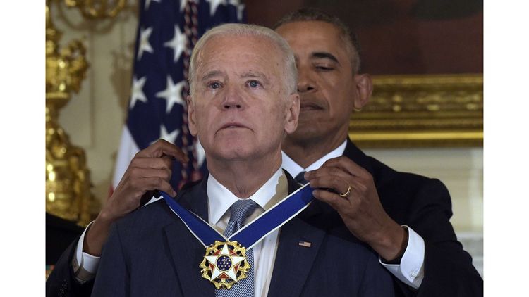 12 janvier 2017 : Barack Obama lui remet la Médaille présidentielle de la Liberté