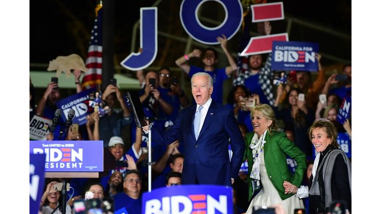 Super Tuesday du 3 mars 2020 : retour fracassant de Joe Biden lors du vote du «Super Tuesday»