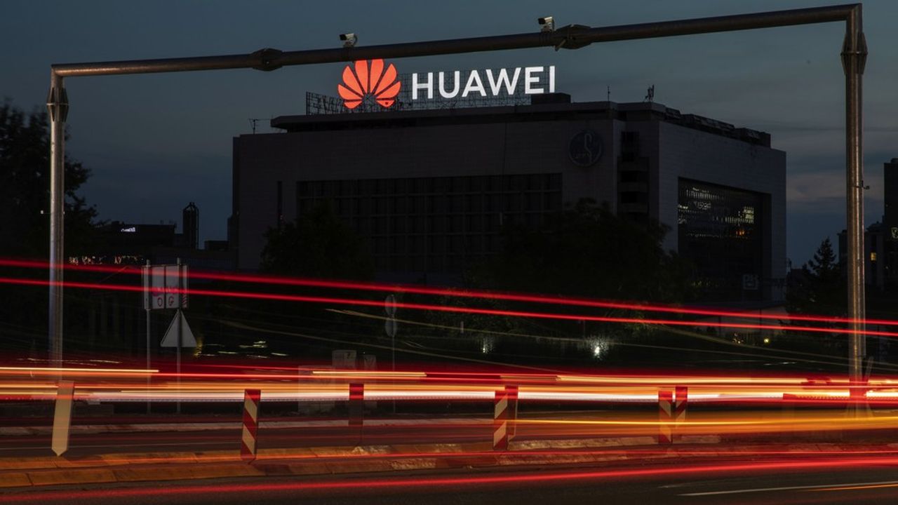 Huawei est présent dans 170 pays du monde, comme ici à Belgrade, en Serbie.