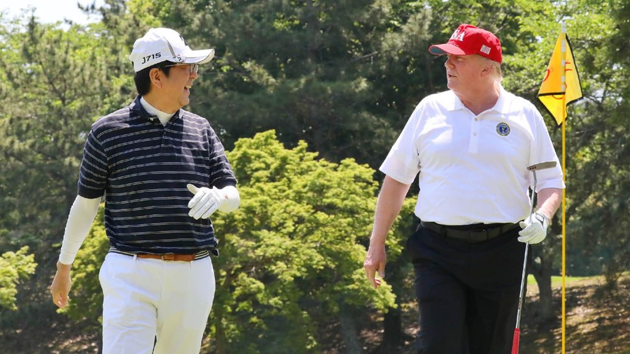 Le Premier ministre japonais Shinzo Abe a tenté de normaliser les relations avec Donald Trump.
