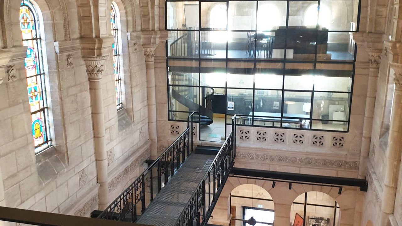 La société W'iN accueille depuis la sortie du confinement ses premiers co-workers dans la chapelle Mondésir à Nantes.