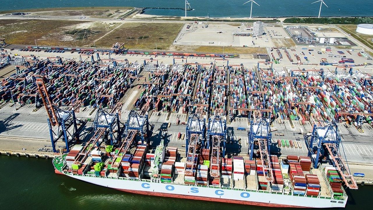 Le port de Rotterdam a géré 474 millions de tonnes de marchandises en 2017.