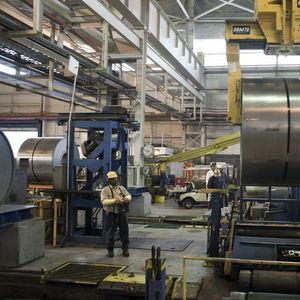 Les opérations américaines d'ArcelorMittal (ici une aciérie à Cleveland) ont été lourdement déficitaires au premier semestre 2020.