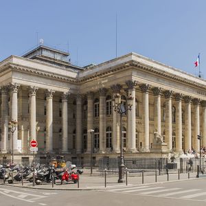 Le Palais Brongniart, à Paris.