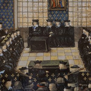 Procès de Fouquet, 16 Décembre 1661 au Palais de Justice de Paris