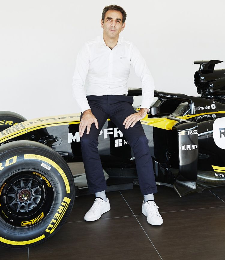Cyril Abiteboul, directeur général de Renault Sport Racing, photographié fin septembre sur le site de Viry-Chatillon.