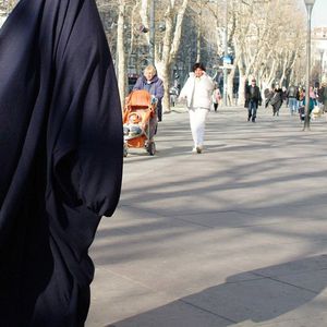Une musulmane voilée à Marseille, en 2010.