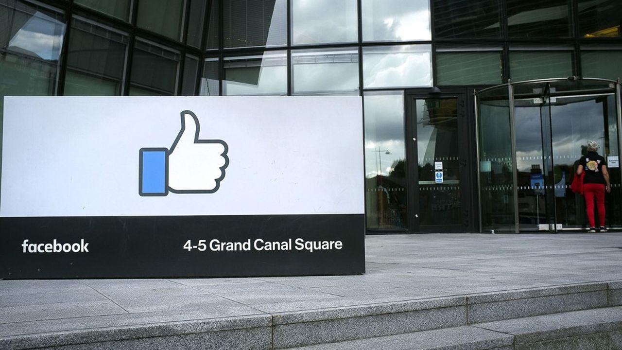 Le siège européen de Facebook à Dublin, en Irlande.
