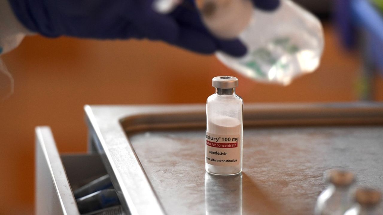 Le remdesivir, traitement antiviral du laboratoire américain Gilead, ne raccourcit pas les délais de guérison, selon l'OMS.